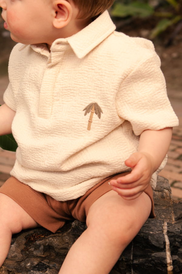 KIDS Donsje Rafie Shorts - Rust