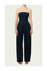 AGOLDE Agyness Jumpsuit in Illusion - Charcoal - Thumbnail 2