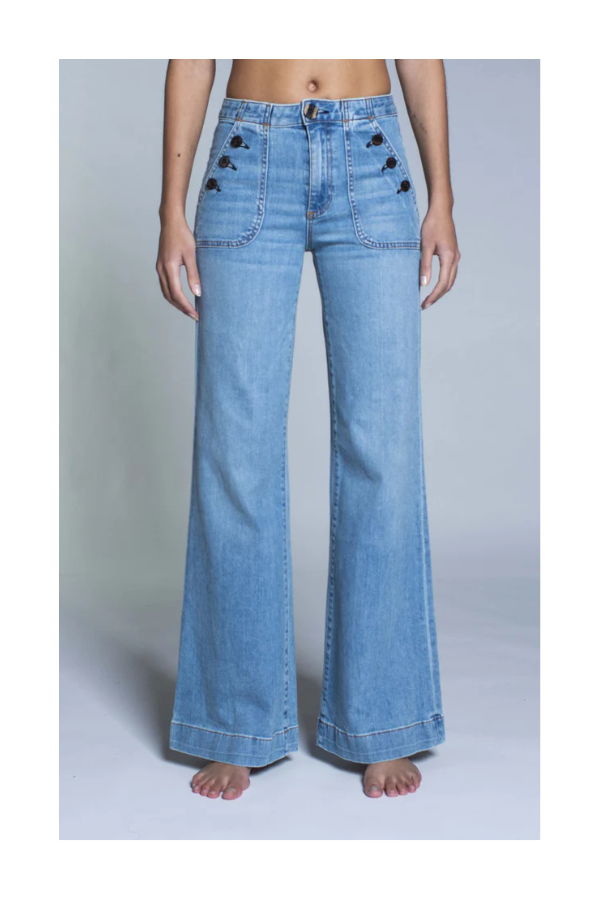 ASKK NY Brick House Wide Leg Dynomite Pants