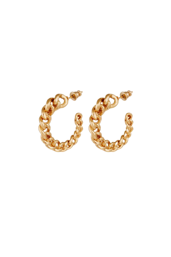 Gas Bijoux Bronxy Creole Earrings
