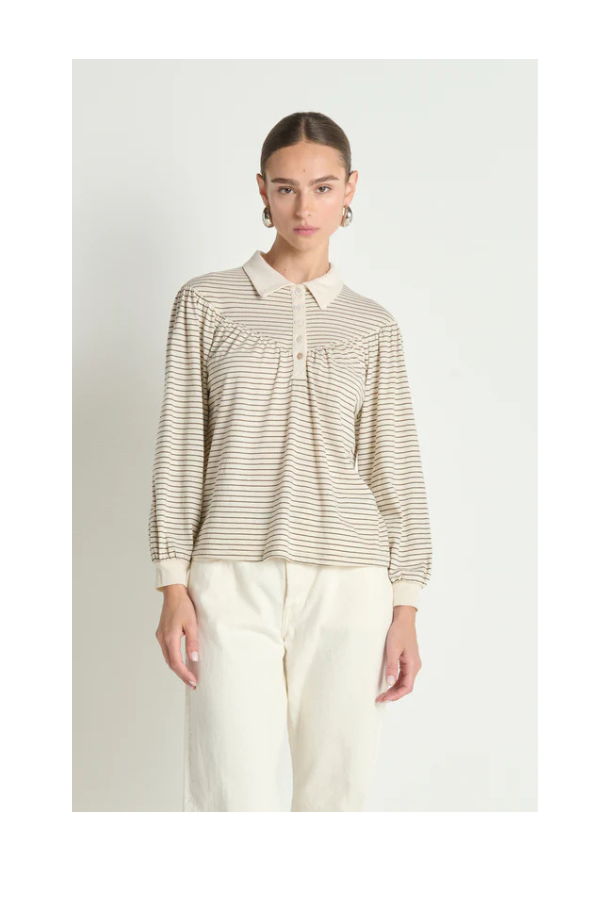 Nation Cecilia Collared Top