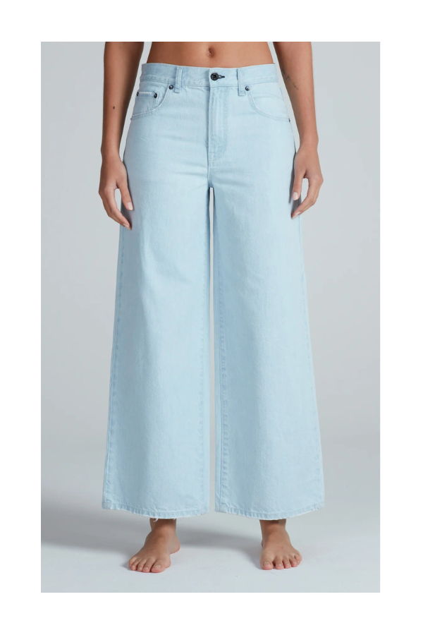 ASKK NY Cropped Atomic Jeans in Bleachout