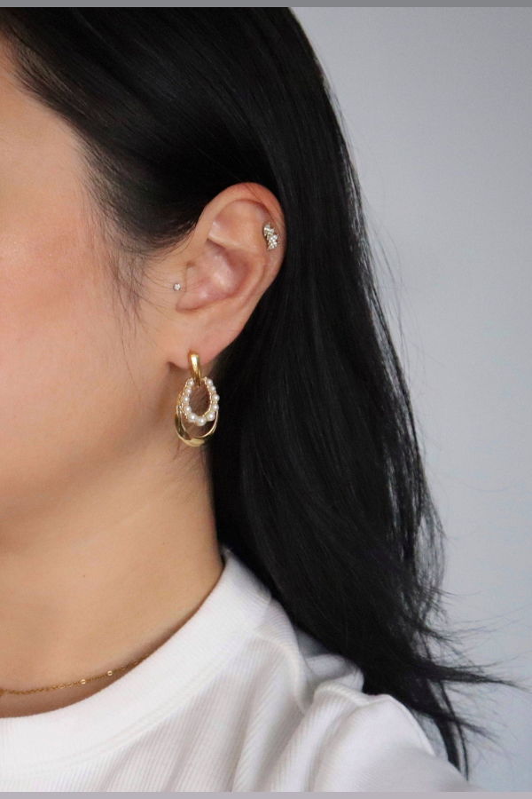 JESSA Jewelry Estelle Pearl Earrings