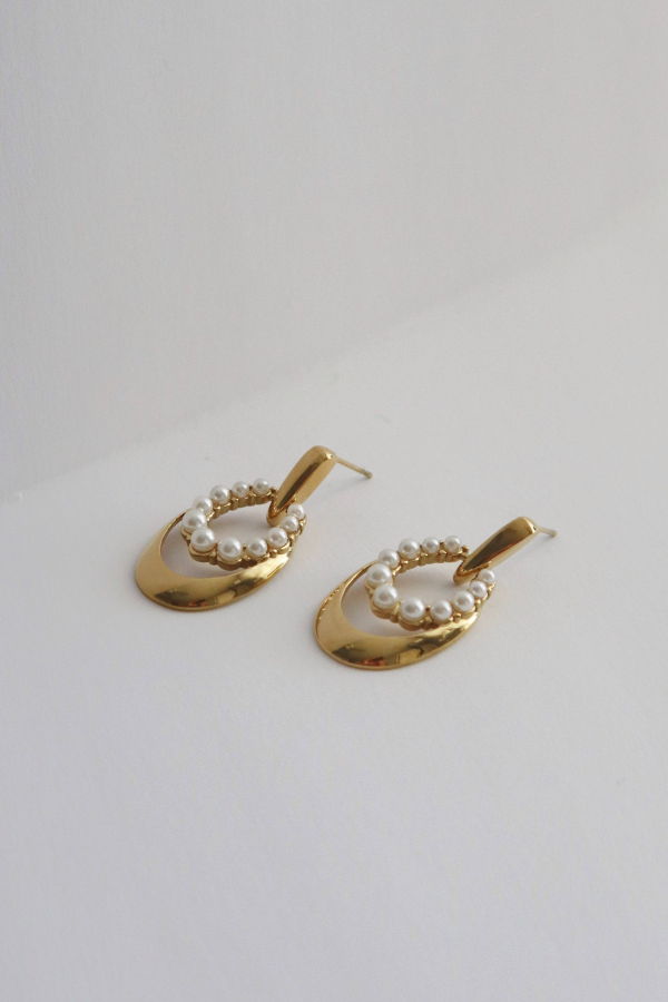 JESSA Jewelry Estelle Pearl Earrings