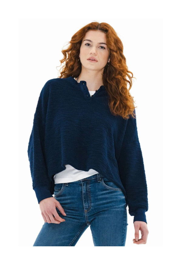 ASKK NY Great Jones Sweatshirt - Navy