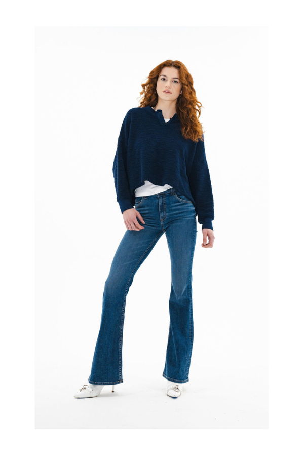 ASKK NY Great Jones Sweatshirt - Navy