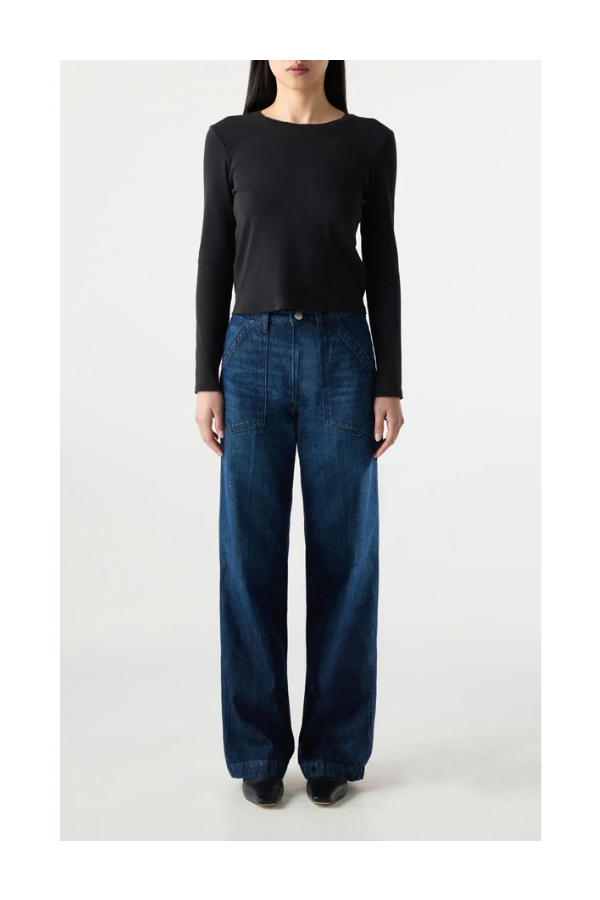 amo denim Greta Trouser Jeans - Heartthrob