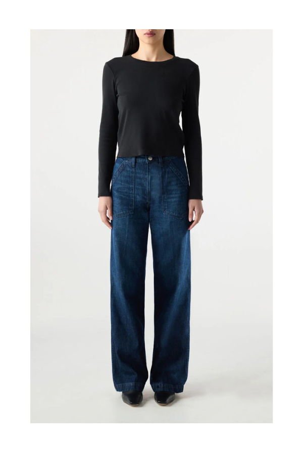 amo denim Greta Trouser Jeans - Heartthrob