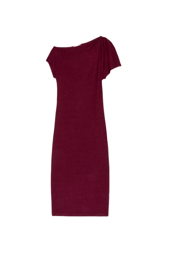 Nation Hallie Midi Dress - Port