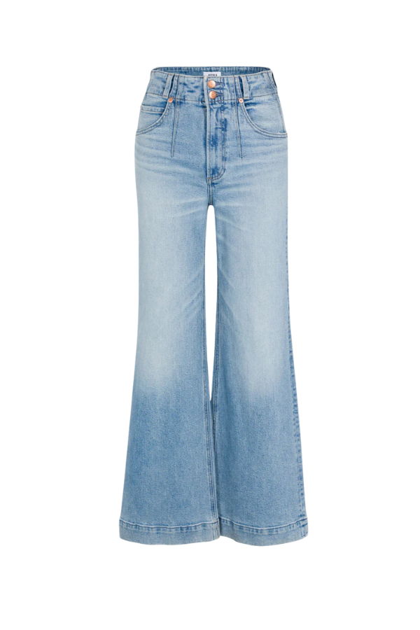 Pistola Lana Del Button in Terrace Jeans - Blue