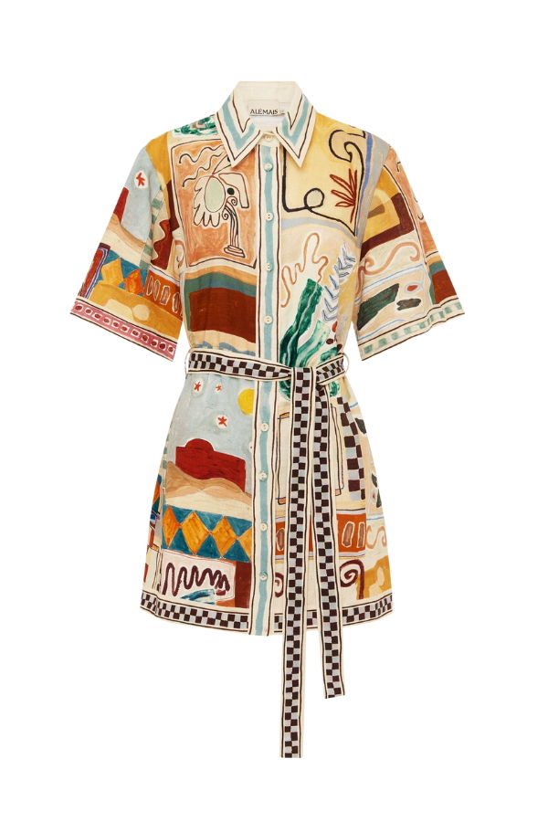 ALEMAIS Michelle Mini Dress - Multicolor