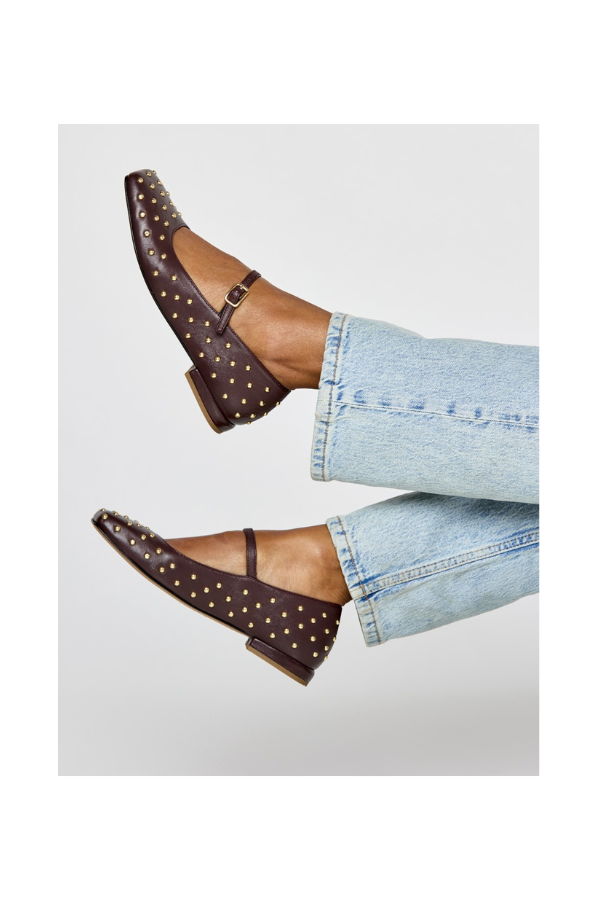 Cordani Millie Ballet Flat - Brown