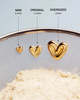 Missoma Puffy Heart Stud Earrings - Thumbnail 4