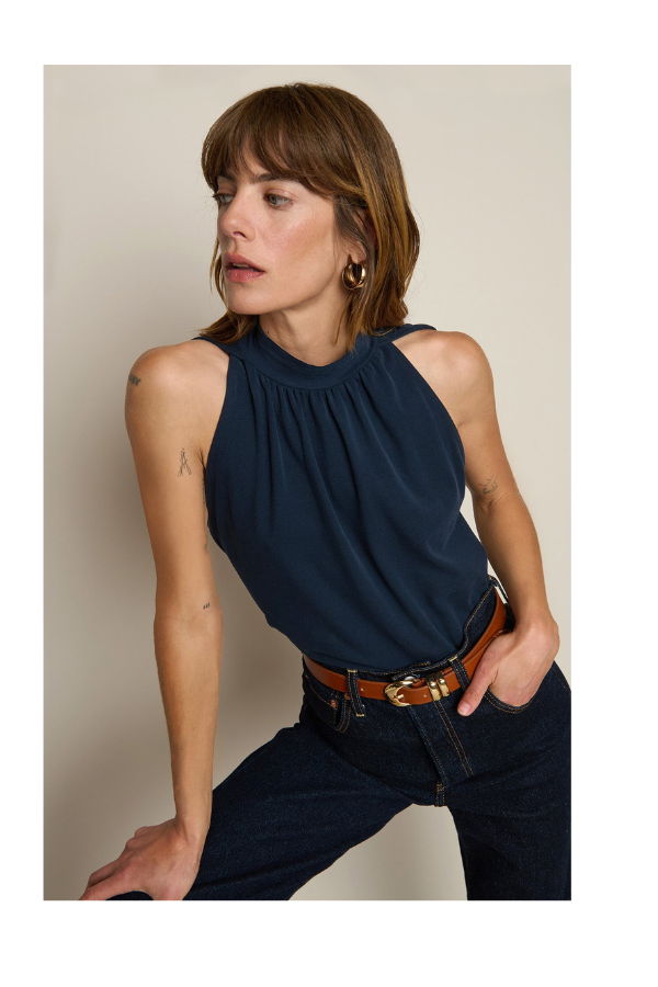 Nation Randi Halter Tank - Night Sky