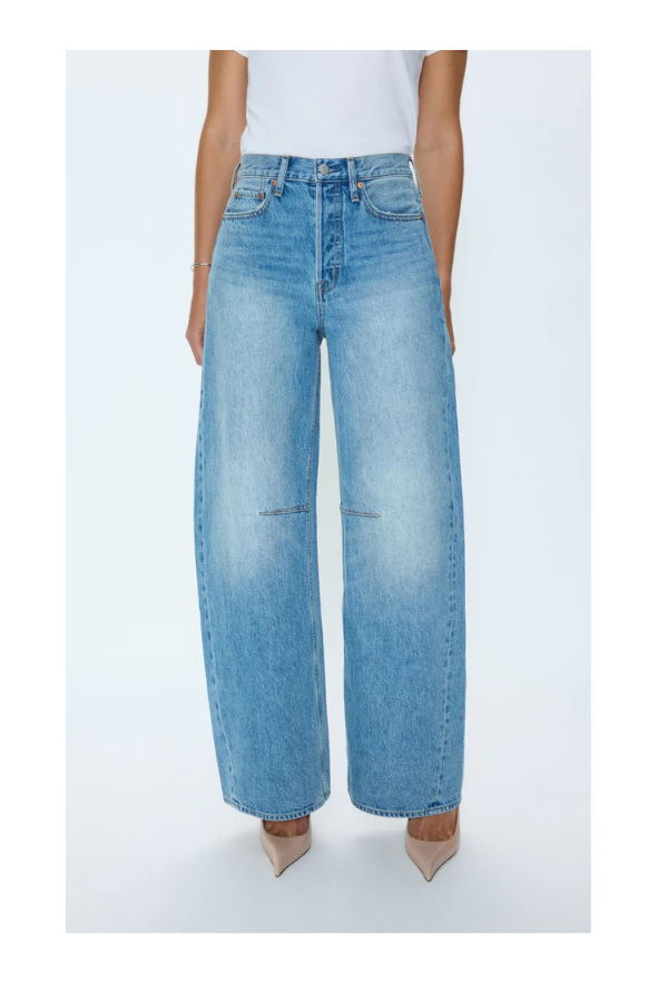 Pistola Sydney Jean in Hazy Jeans - Blue
