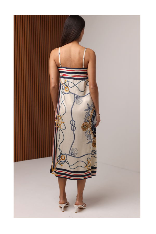 Shore Trina Midi Dress - Multicolor