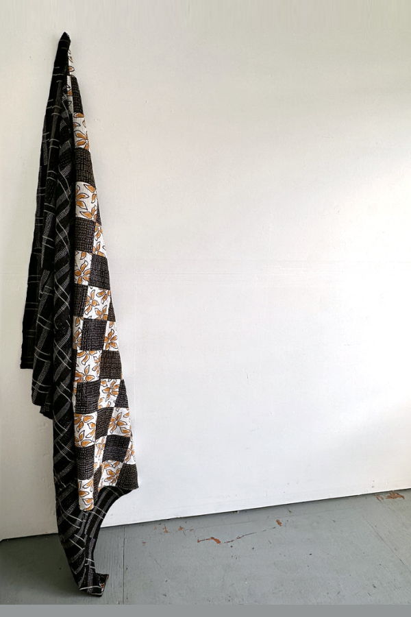 Seek Collective Gudri Lilies Quilt