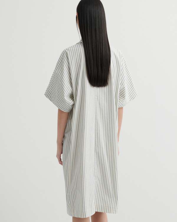 Kowtow Ascot Dress - Ticking Stripe