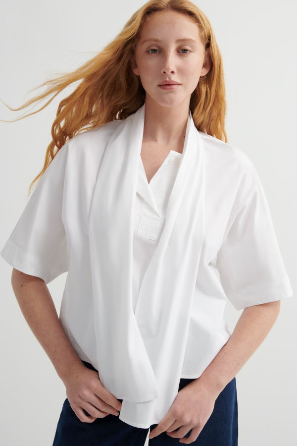 Kowtow Ascot Top - White