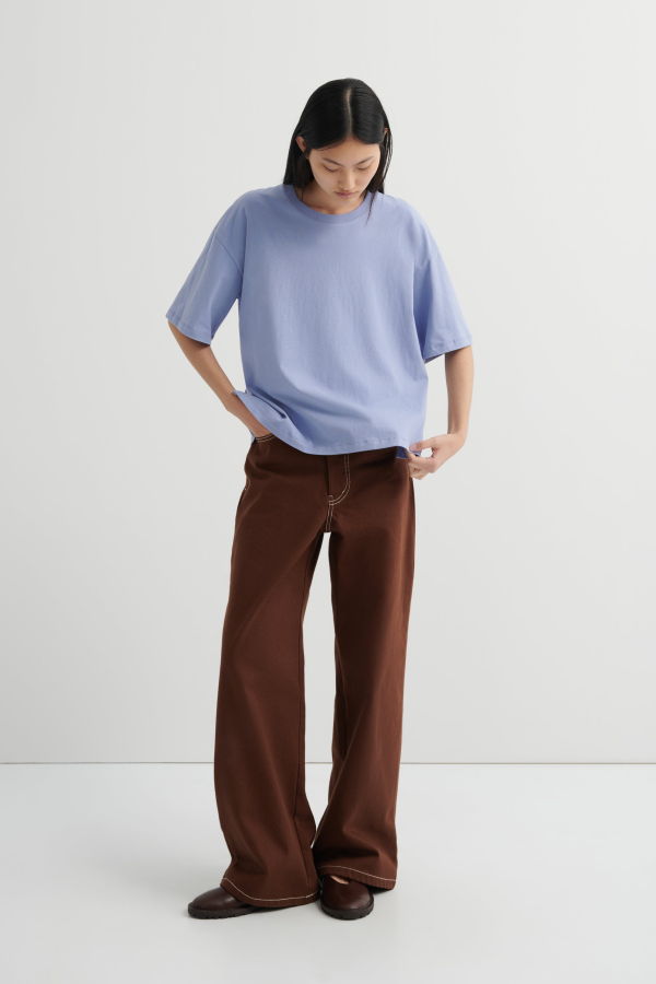 Kowtow Everyday Tee - Periwinkle