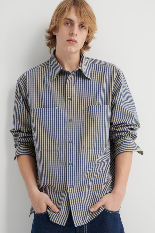 Kowtow Henry Shirt - Landscape Check