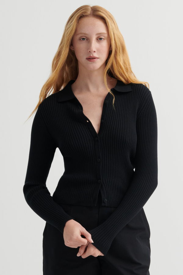 Kowtow Manuscript Top - Black