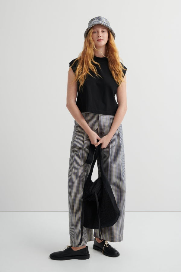 Kowtow Quilter Hat - Landscape Check