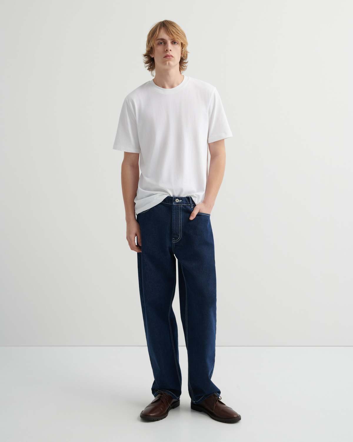Kowtow Riley Jeans - Indigo Denim - Image 1 of 5