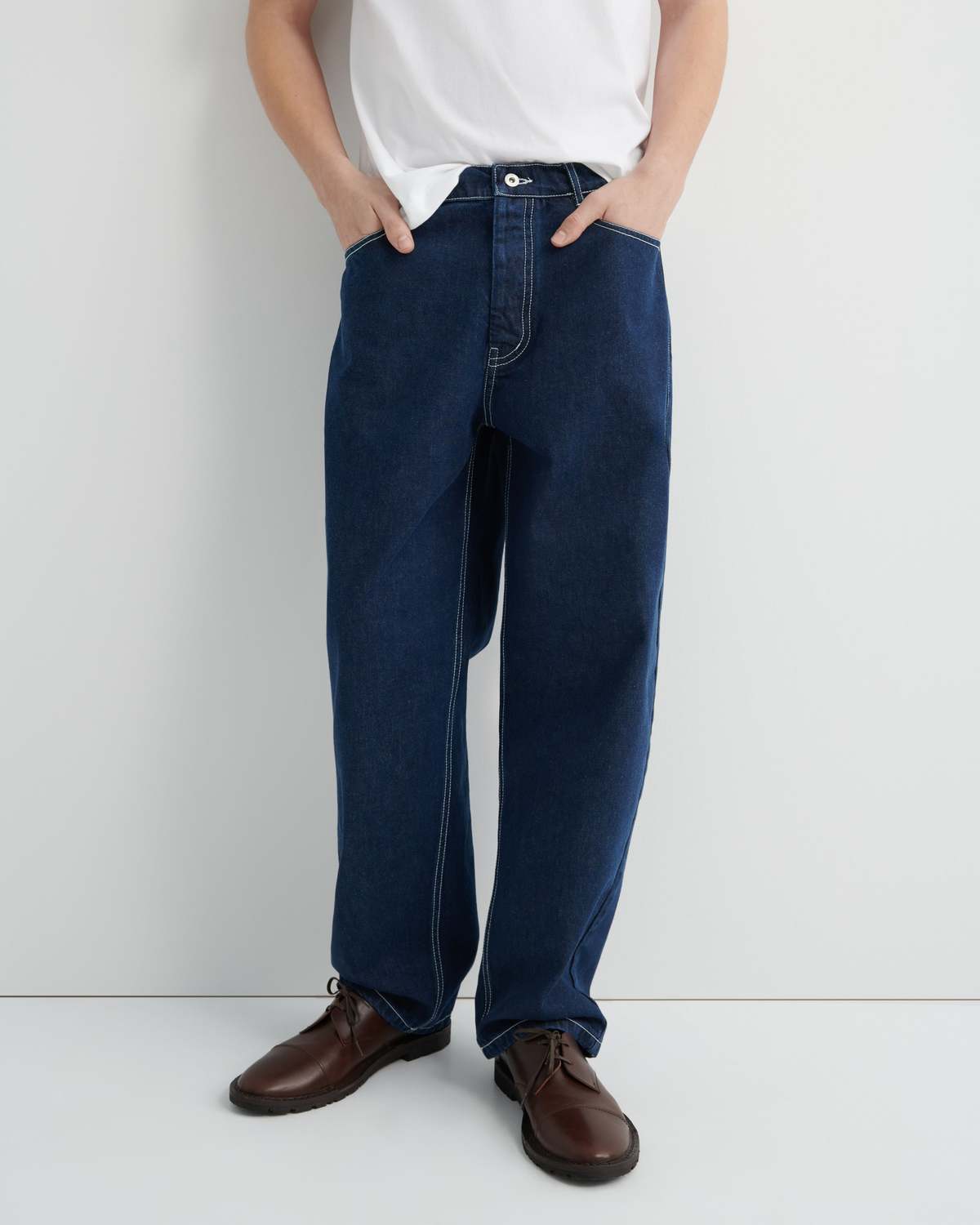 Kowtow Riley Jeans - Indigo Denim - Image 2 of 5