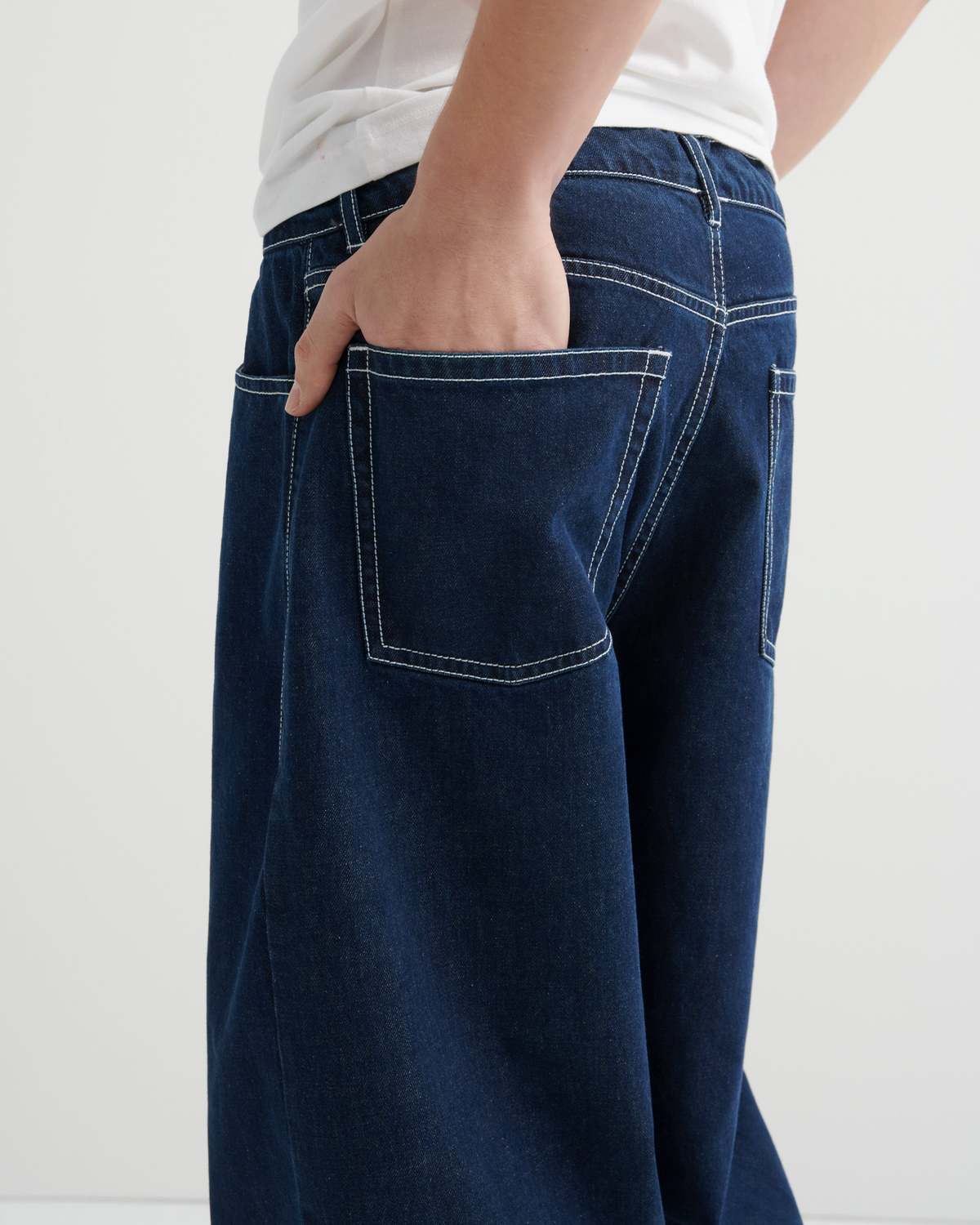 Kowtow Riley Jeans - Indigo Denim - Image 4 of 5