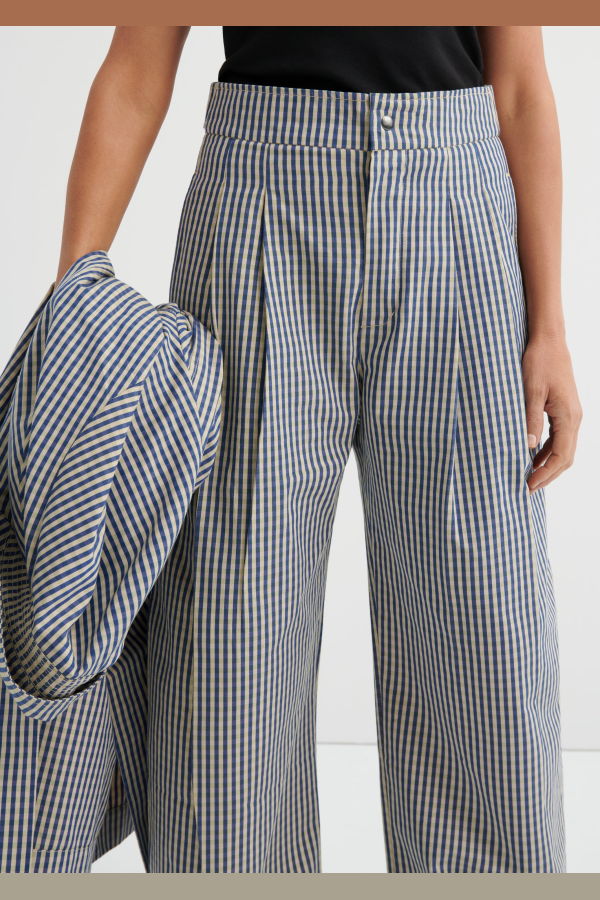 Kowtow Sculpt Pant Pants - Landscape-Check