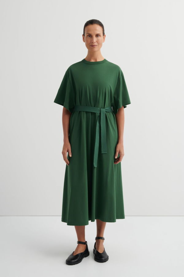 Kowtow Shadow Dress - Forest