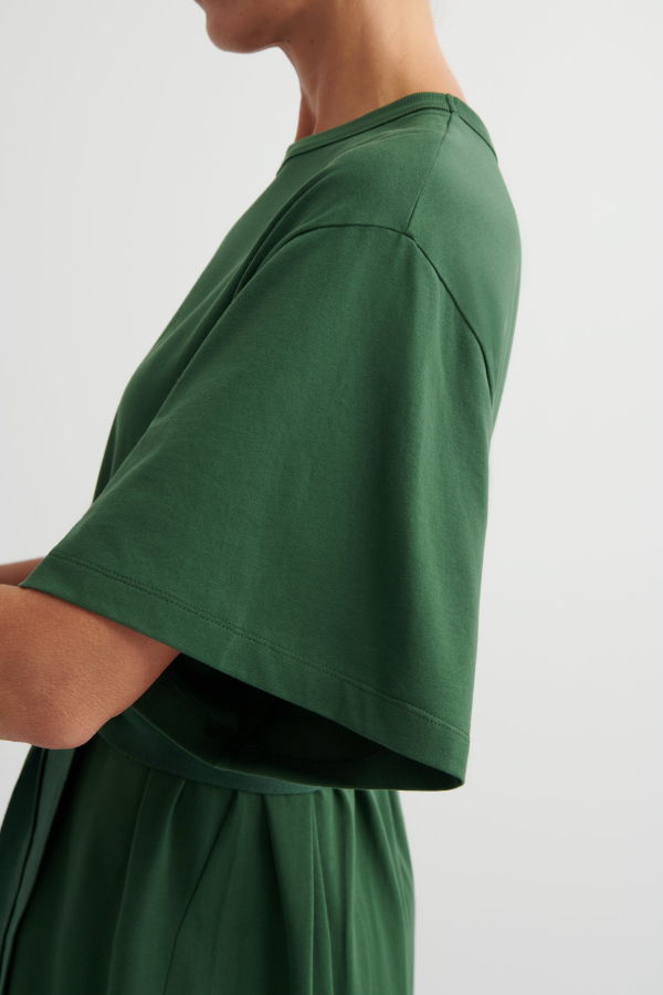 Kowtow Shadow Dress - Forest