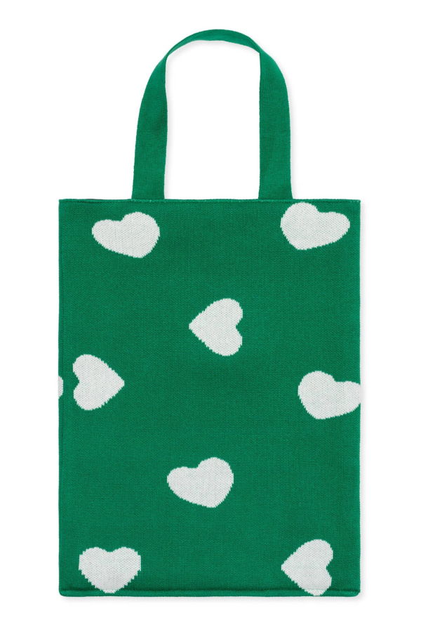 Hansel from Basel Hearts Tote Bag - Green