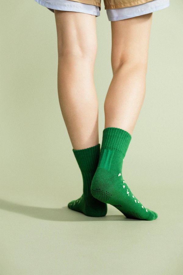 Hansel from Basel Imi Sporty Grip Crew Socks