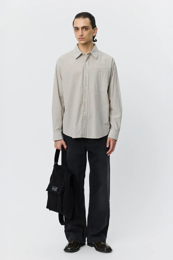 mfpen Executive Shirt Experienced Brown Check