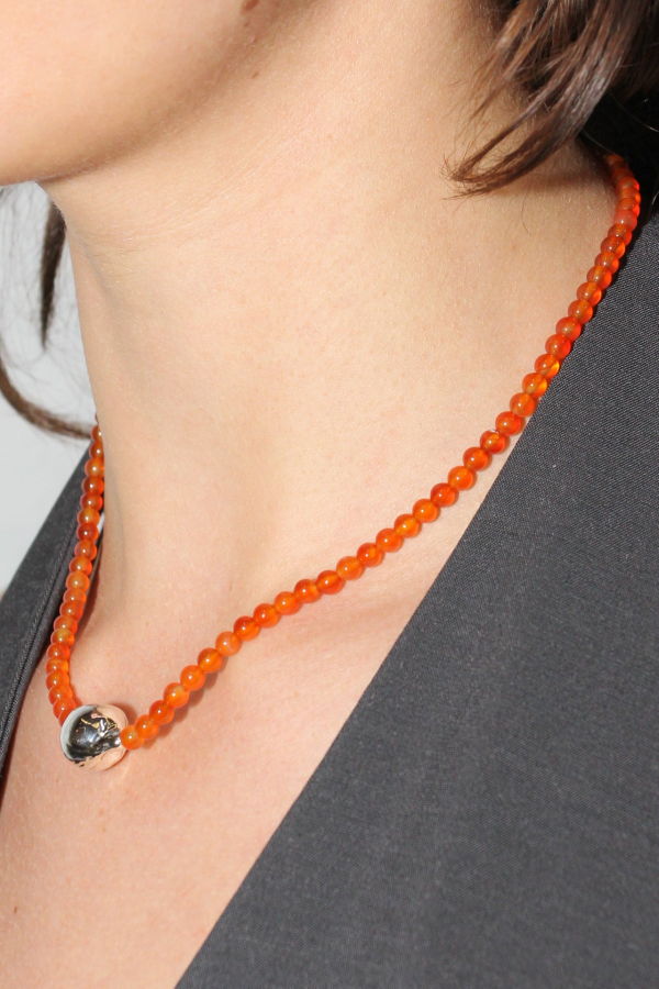 Par Moi Agate Pepita Necklace