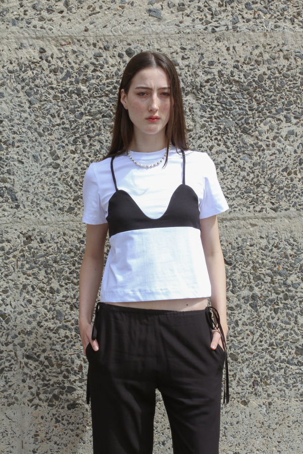 Par Moi Bikini Tee - Monochrome