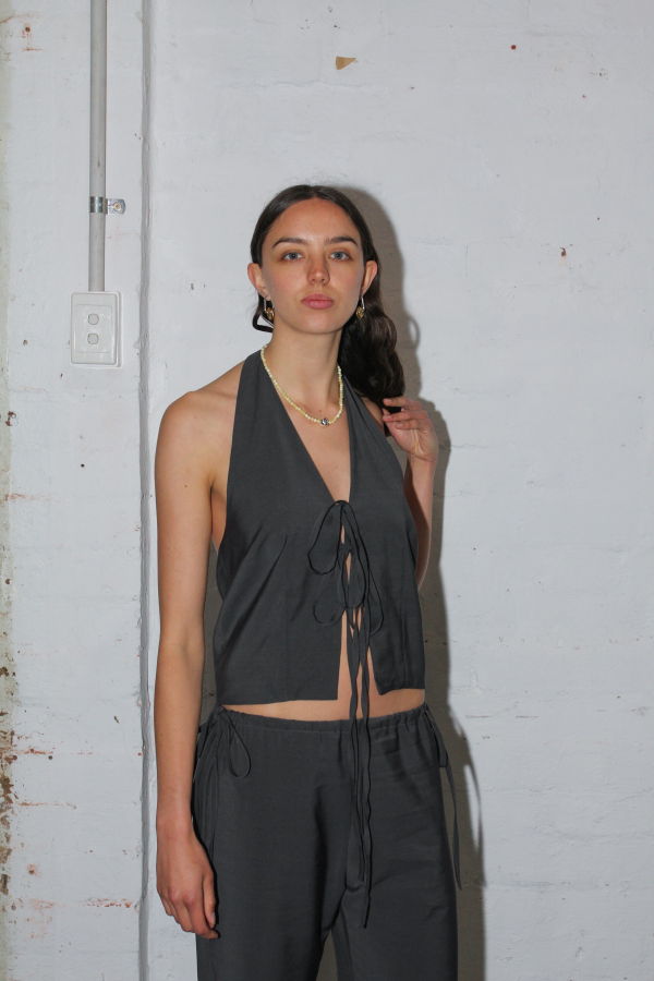 Par Moi Chloe Halter Top