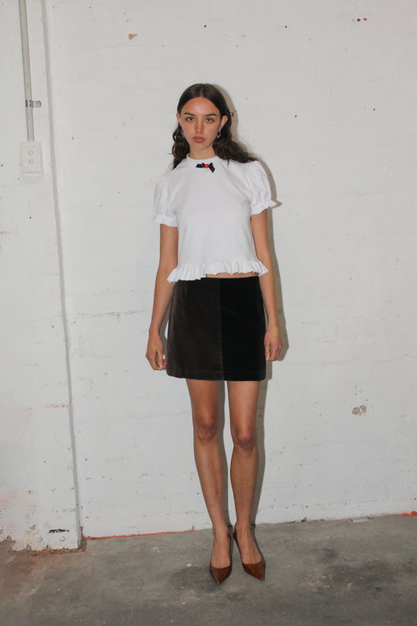 Par Moi Meta Mini Skirt