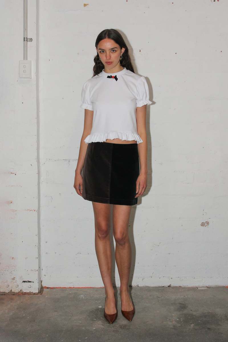 Par Moi Meta Mini Skirt