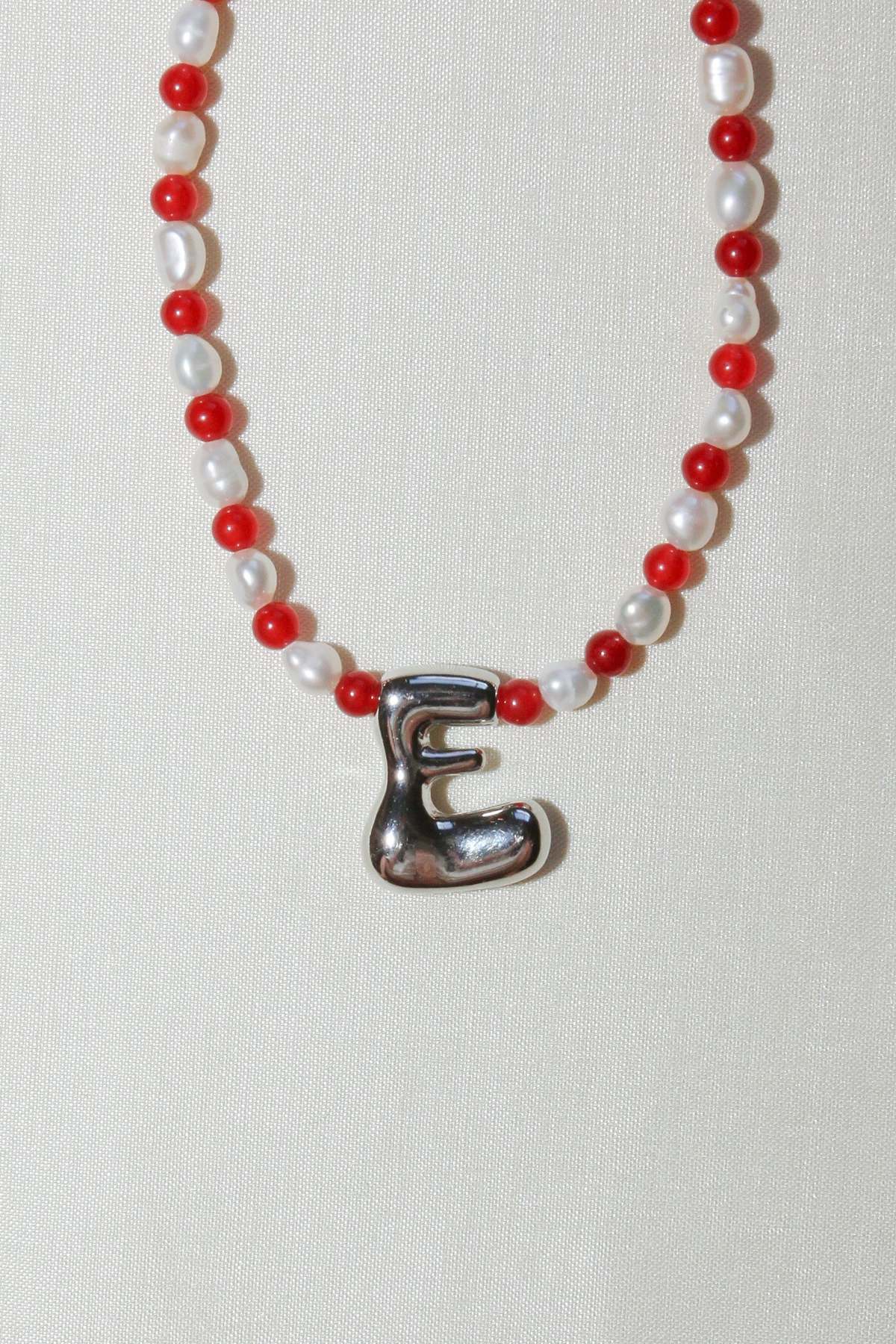 Par Moi Ruby Initial Necklace - Image 6 of 6
