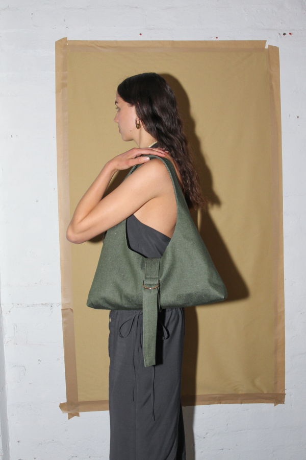 Par Moi Sac Shoulder Bag - Bottle Green