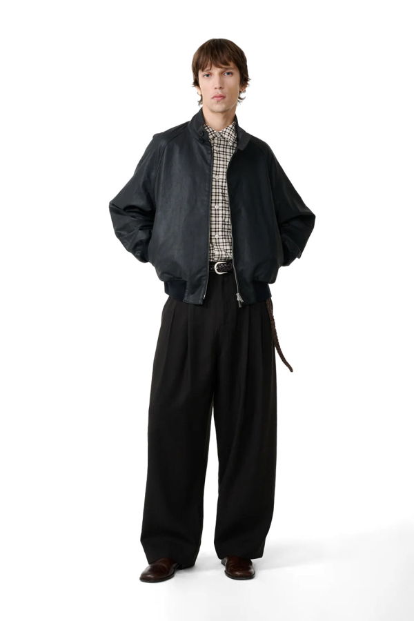 Studio Nicholson Over Harrington Jacket - Coal