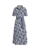 Emporio Sirenuse Claudia Dress - Lotus Flower Dark Blue - Thumbnail 1