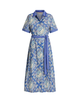 emporio sirenuse Claudia Dress - Meadow Print Blue - Thumbnail 1