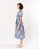 emporio sirenuse Claudia Dress - Meadow Print Blue - Thumbnail 3