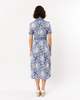 emporio sirenuse Claudia Dress - Meadow Print Blue - Thumbnail 4