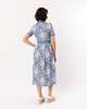 emporio sirenuse Claudia Dress - Meadow Print Blue - Thumbnail 6