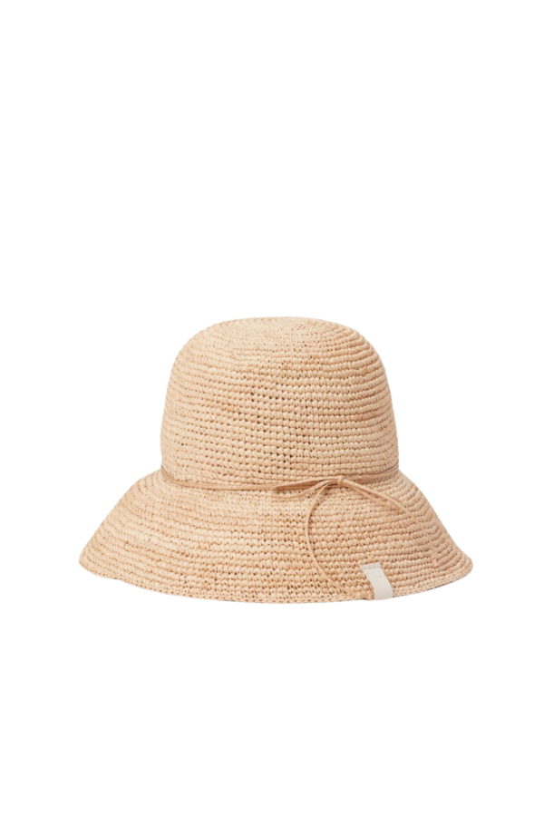 Rag & Bone Crochet Bucket Hat - Natural